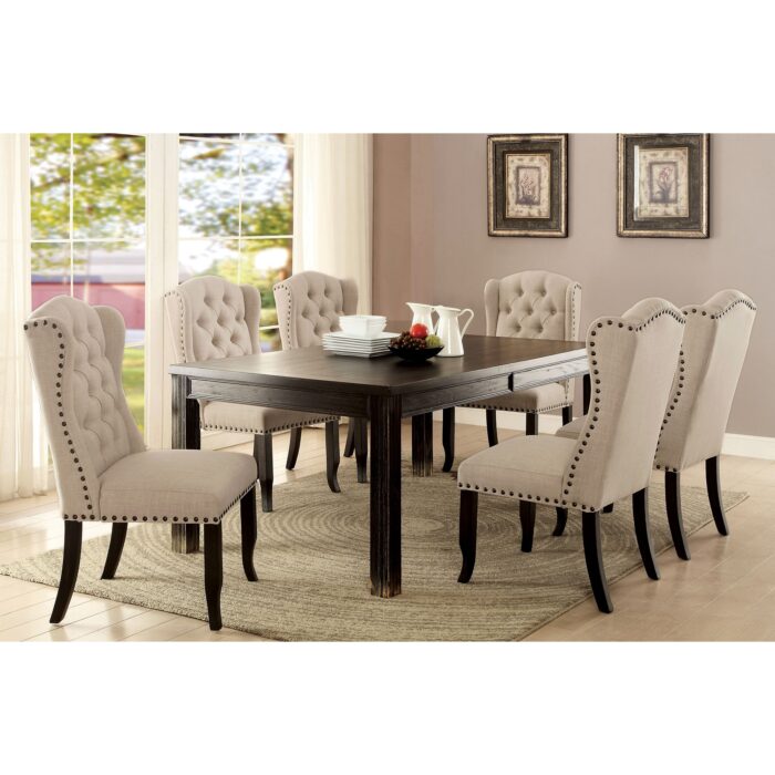 7 Pc Dining Table Set - Furniture of America product image