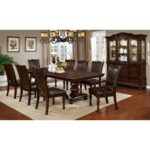 9 Pc Dining Table Set - Furniture of America product image