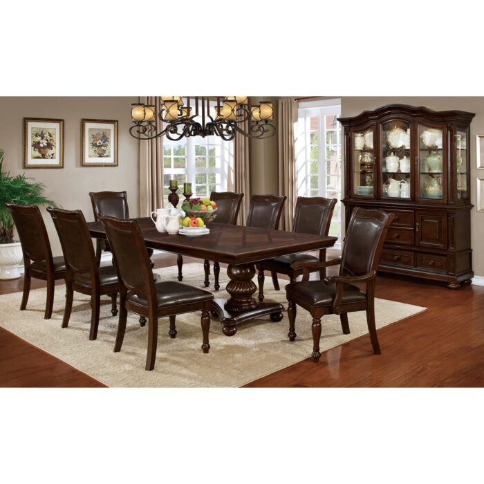 9 Pc Dining Table Set - Furniture of America product image