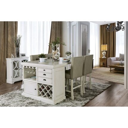 5 Pc Dining Table Set - Furniture of America product image