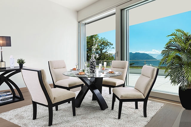 5 Pc Dining Table Set - Furniture of America product image