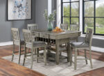 7 Pc Counter Ht Table Set - Furniture of America product image