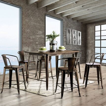 Cooper II Counter Ht. Table - Furniture of America product image