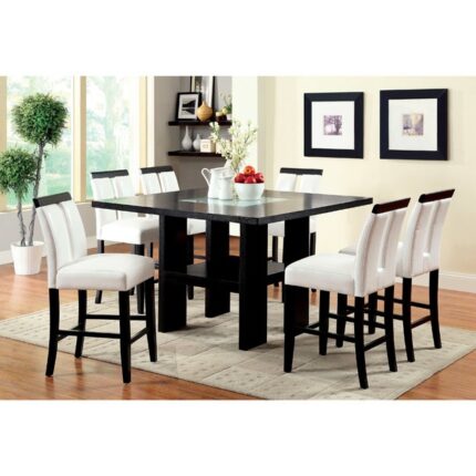 7 Pc Counter Ht Table Set - Furniture of America product image