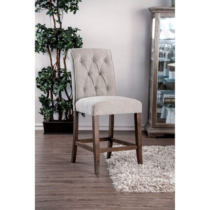 Sania III Counter Ht. Chair (2/Ctn) - Furniture of America product image