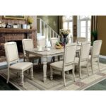 9 Pc Dining Table Set - Furniture of America product image