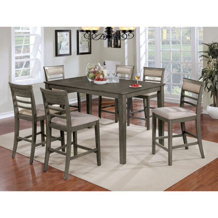 Fafnir 7 Pc. Counter Ht. Table Set - Furniture of America product image