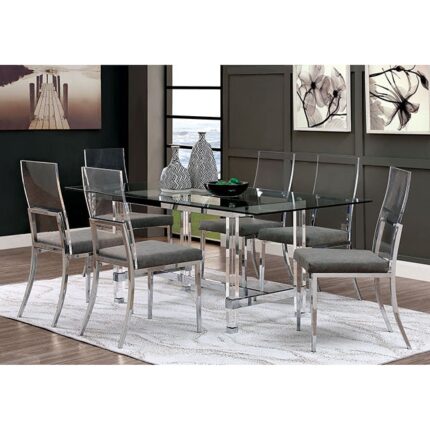 7 Pc Dining Table Set - Furniture of America product image