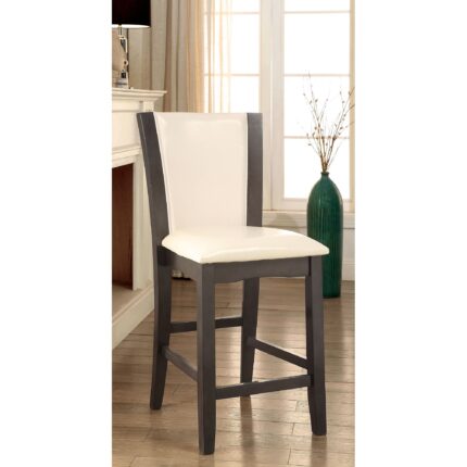 Manhattan III Counter Ht. Chair (2/Box) - Furniture of America product image