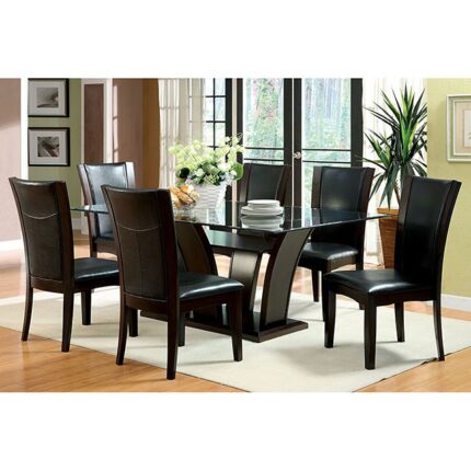 7 Pc Dining Table Set - Furniture of America product image