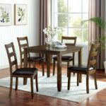 Gracefield 5 Pc. Dining Table Set - Furniture of America product image