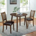Blackwood 3 Pc. Round Table Set - Furniture of America product image
