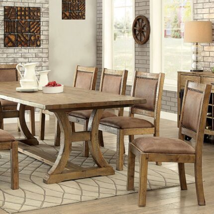 Gianna 96" Dining Table - Furniture of America product image