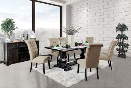 7 Pc Dining Table Set - Furniture of America product image