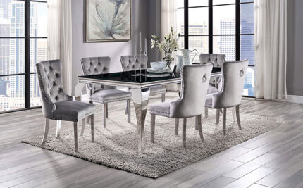 7 Pc Dining Table Set - Furniture of America product image
