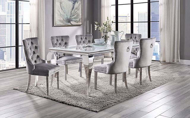 7 Pc Dining Table Set - Furniture of America product image