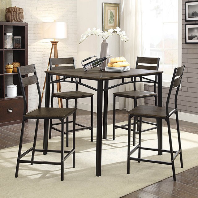 Westport 5 Pc. Counter Ht. Table Set - Furniture of America product image