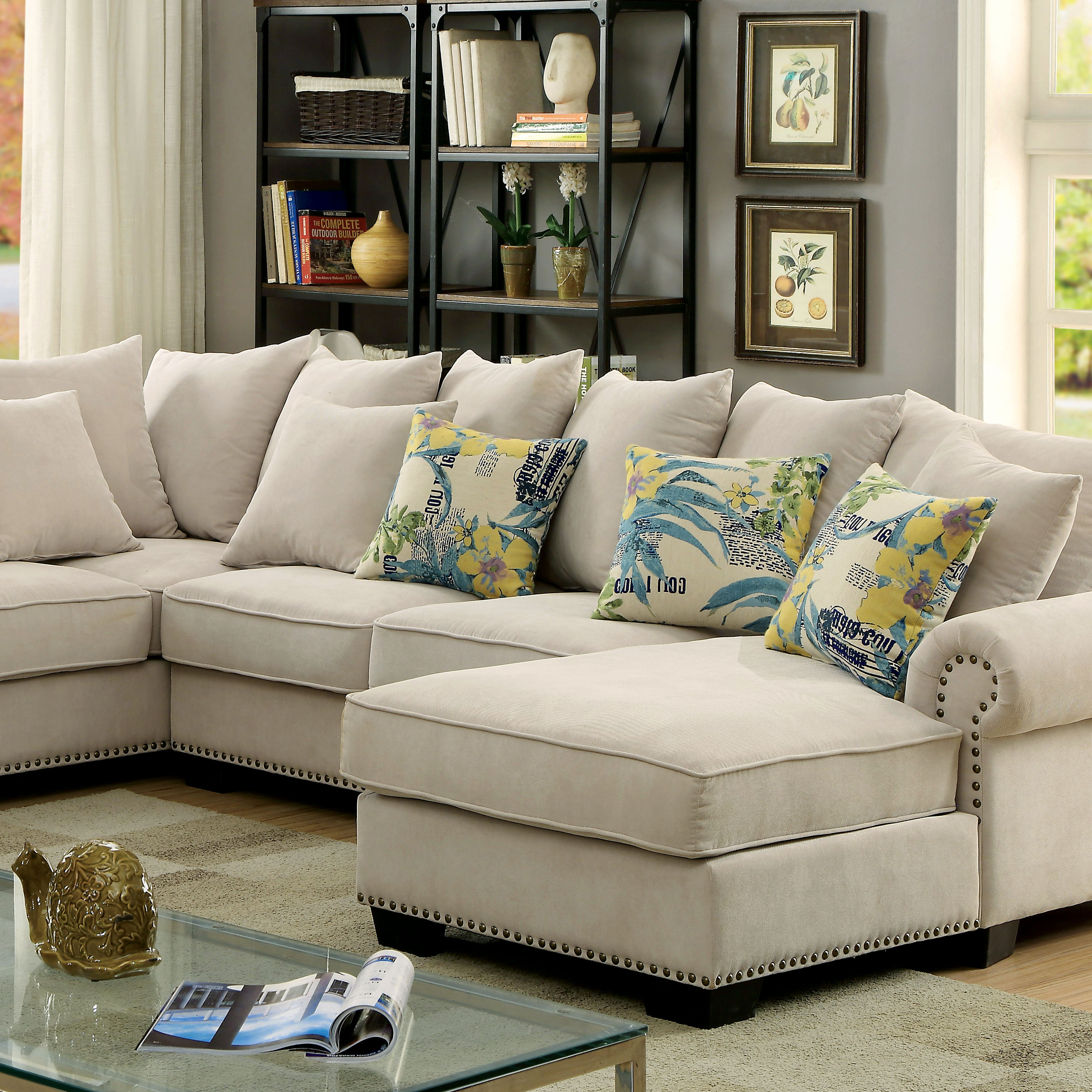 Skyler Sectional - Furniture of America product image