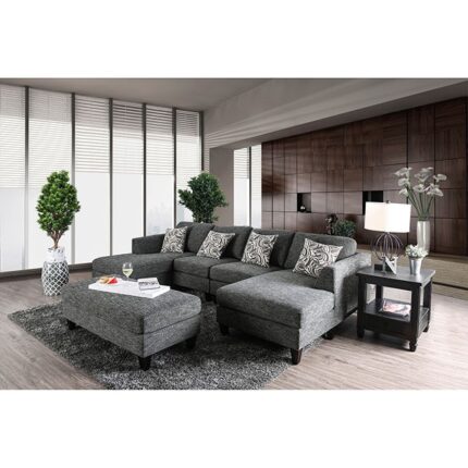 Lowry Right Chaise ***DISABLED 5/19 - Furniture of America product image