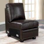 Edith Armless Chair - Furniture of America product image