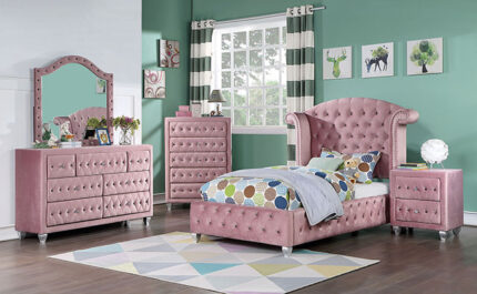 4 Pc Twin Bedroom Set - Furniture of America product image