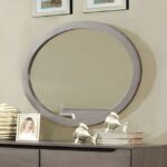 Lennart Oval Mirror - Furniture of America product image