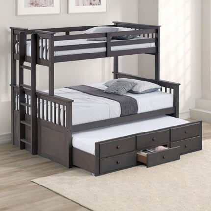 University Twin/Full Bunk Bed - Furniture of America product image