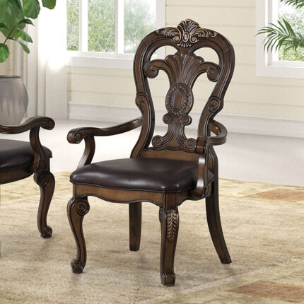 Leovanni Arm Chair (2/CTN) - Furniture of America product image