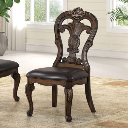 Leovanni Side Chair (2/CTN) - Furniture of America product image
