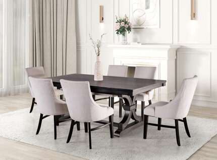 7 Pc Dining Table Set - Furniture of America product image
