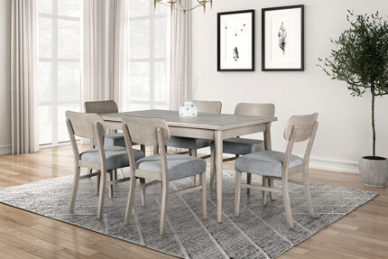 7 Pc Dining Table Set - Furniture of America product image