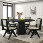 Tottenham 59" Round Dining Table - Furniture of America product image