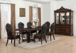 9 Pc Dining Table Set - Furniture of America product image