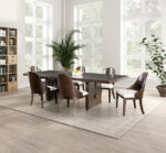 9 Pc Dining Table Set - Furniture of America product image