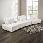 Stavanger Curved 3-Seater - Furniture of America product image