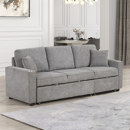 Kendal Sleeper Sofa Sectional - Furniture of America product image