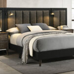 4 Pc Queen Bedroom Set w/ Panels - Furniture of America product image
