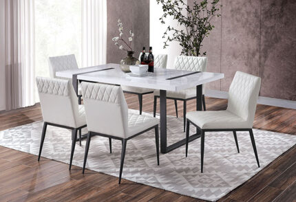 7 Pc Dining Table Set - Furniture of America product image