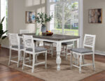 7 Pc Counter Ht Table Set - Furniture of America product image