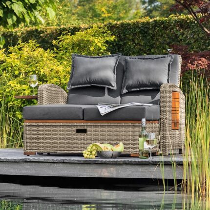 Bahia Tobago Reclining Chaise Lounge - Furniture of America product image