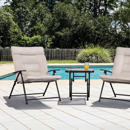 Bastia 3 Pc. Conversation Set - Furniture of America product image