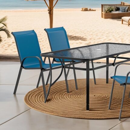 Pierro 5 Pc. Outdoor Dining Set - Furniture of America product image