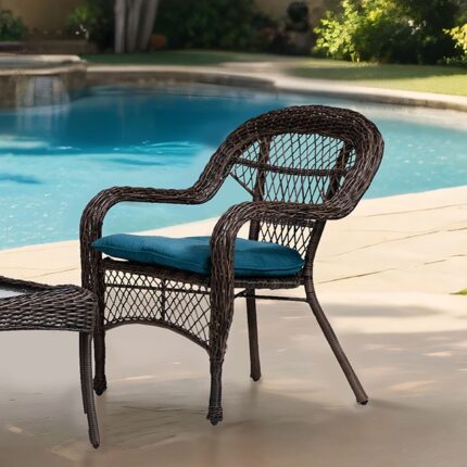 Oliveri Wicker Stacking Chair - 2Pc/Stack - Furniture of America product image
