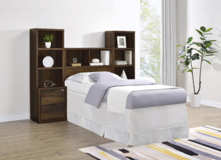 Westpark 3-piece Twin Bedroom Set Bookcase Headboard Pine product image