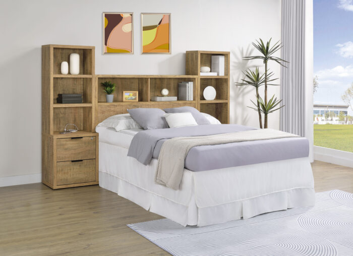 Westpark 3-piece Full Bedroom Set Bookcase Headboard Mango product image