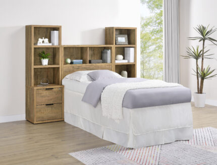 Westpark 3-piece Twin Bedroom Set Bookcase Headboard Mango product image
