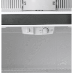 GE 19.2 Cu. Ft. Garage Ready Top-Freezer Refrigerator controls clos eup product image