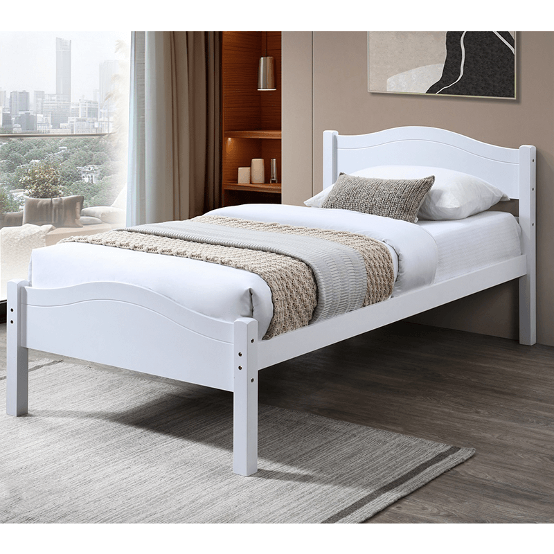 Oakland Twin Bed in White By Casa Blanca Furniture product image