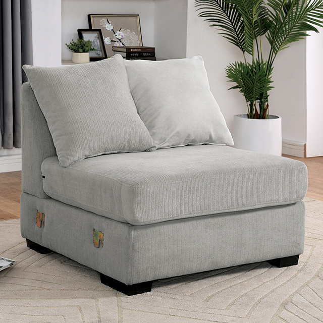 Leandra Armless Chair - Furniture of America product image