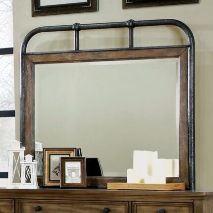 Mcville Mirror w/ Metal Frame - Furniture of America product image